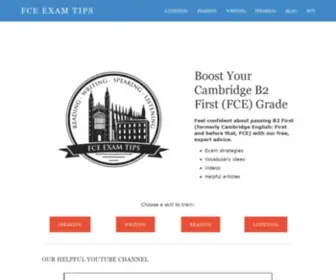 Fceexamtips.com(FCE Exam Tips) Screenshot
