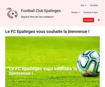 Fcepalinges.ch(FC Epalinges) Screenshot