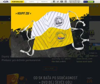 FcfastavZlin.cz(Úvodní strana) Screenshot