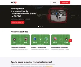 FCFTV.com.br(Futebol catarinense ao vivo e de graça) Screenshot