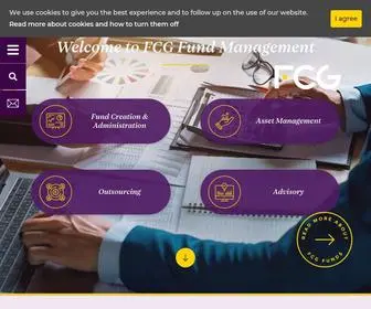 FCgfonder.se(Välkommen till FCG Fonder) Screenshot
