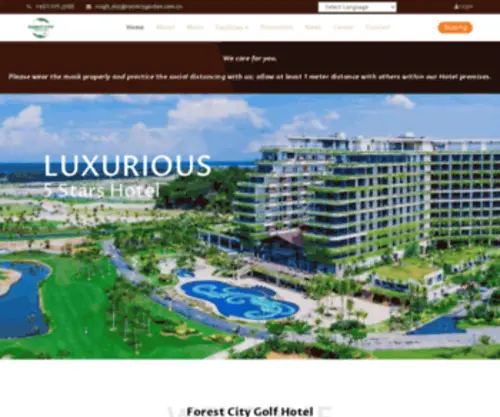 Fcgolfhotel.com(Forest City Golf Hotel) Screenshot