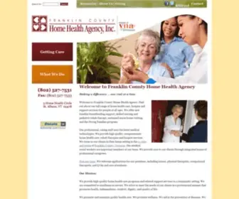 FChha.org(Your Home Health Care and Hospice choice in Franklin County Vermont) Screenshot