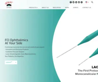 Fci-Ophthalmics.com(FCI) Screenshot