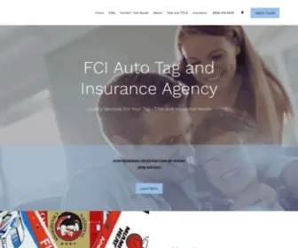 Fciautotaginsurance.com(Auto tags) Screenshot