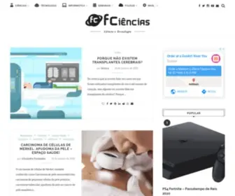 Fciencias.com(FCiências) Screenshot