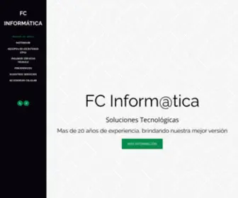 Fcinformatica.com.ar(Servicio técnico) Screenshot