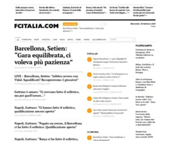 Fcitalia.com(FC Italia) Screenshot