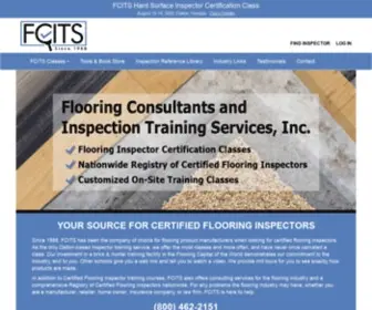 Fcits.org(Flooring Consultants and Inspection Training Services) Screenshot