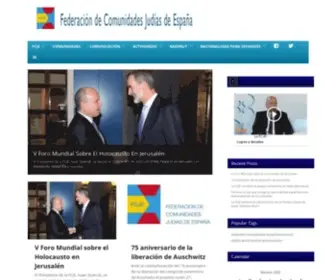 Fcje.org(España) Screenshot