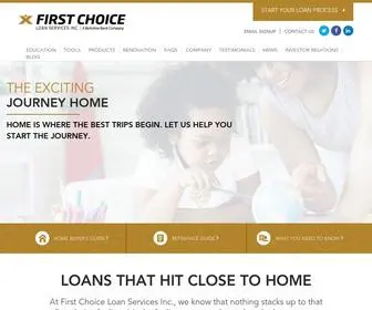 Fcloans.com(Boutique-style mortgage lending) Screenshot