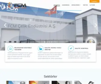 FCmcelik.com.tr(FCM Çelik) Screenshot