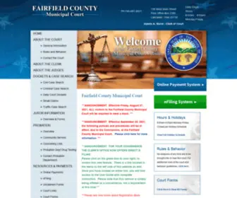 FCmcourt.org(Fairfield County Municipal Court) Screenshot