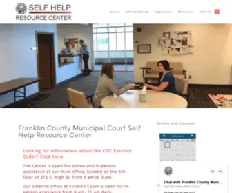 FCMcselfhelpcenter.org(Franklin County Municipal Court) Screenshot