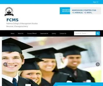 FCMS.in(Fathima College of Management Studies) Screenshot