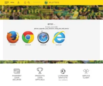 Fcnantes-Boutique.com(Fcnantes Boutique) Screenshot