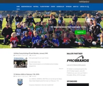 Fcnelson.co.nz(FC Nelson Football) Screenshot