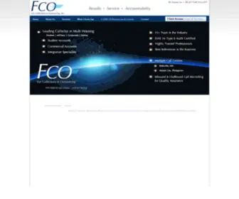 Fco.com(Fair Collections & Outsourcing) Screenshot