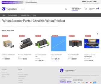 Fcpaparts.com(Fujitsu Scanner Parts) Screenshot