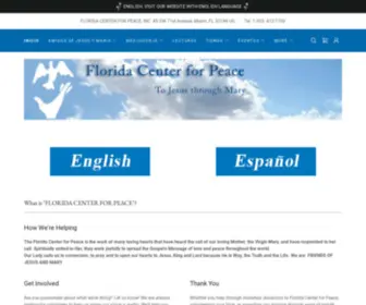 Fcpeace.com(Florida Center for Peace) Screenshot