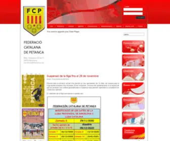 Fcpetanca.cat(FCP) Screenshot