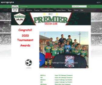 FCpremiersoccer.com(FC Premier Soccer) Screenshot