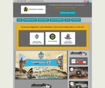 FCproducciones.com.ar(FC Producciones) Screenshot