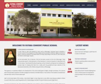 FCPS.in(Fatima Convent Public School Bhavnagar) Screenshot