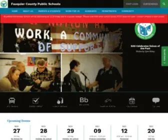 FCPS1.org(Fauquier County Public Schools) Screenshot