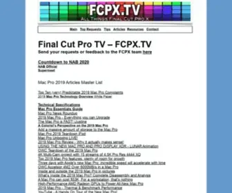 FCPX.tv(RAZZ.TV Video Production) Screenshot