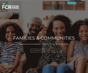 Fcrinc.org(Families & Communities Rising) Screenshot