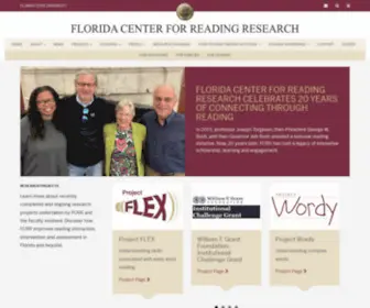 FCRR.org(A multidisciplinary research center at Florida State University) Screenshot