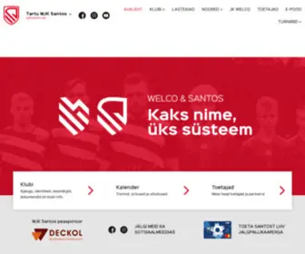 Fcsantos.ee(Domain is Registered) Screenshot