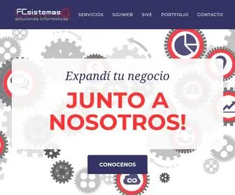 Fcsistemas.com.ar(FC Sistemas) Screenshot