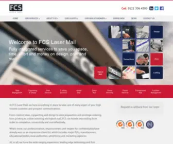 FCslasermail.co.uk(FCS Laser Mail) Screenshot