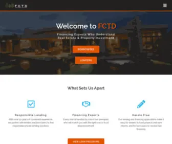 FCTD.com(First Capital Trust Deeds) Screenshot