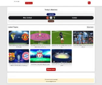 FCTvlive.com(FOOTBALL LIVE STREAM) Screenshot