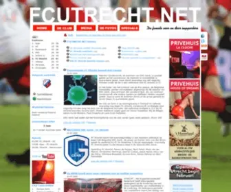 Fcutrecht.net(FC Utrecht) Screenshot