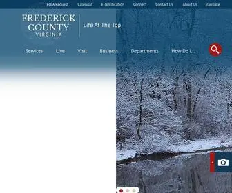 Fcva.us(Frederick County) Screenshot