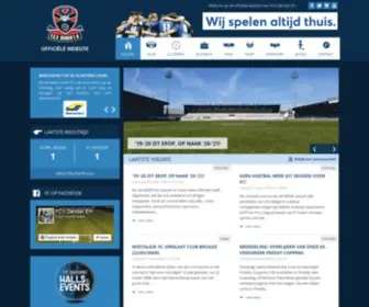 FCvdendereh.be(FCV Dender) Screenshot