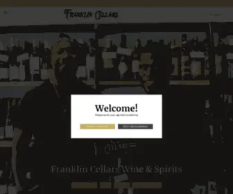 Fcvino.com(Franklin Cellars Wine & Spirits) Screenshot