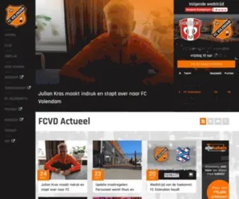 Fcvolendam.nl(FC Volendam) Screenshot