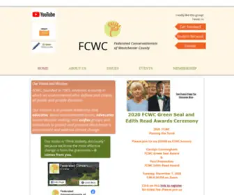 FCWC.org(Federated Conservationists of Westchester County) Screenshot