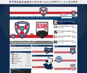 Fcwichita.com(FC Wichita) Screenshot
