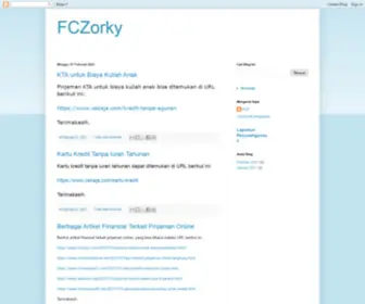 Fczorky.com(Официальный сайт футбольного клуба "Зоркий) Screenshot