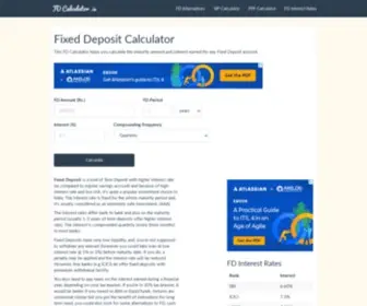 FD-Calculator.in(FD Calculator Online) Screenshot