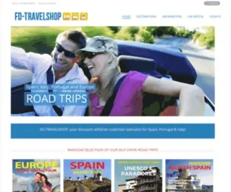 FD-Travelshop.com(FD Travelshop) Screenshot