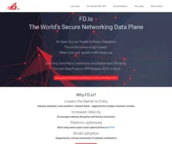 FD.io(The Universal Dataplane) Screenshot