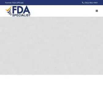 Fdaspecialist.com(FDA Specialist) Screenshot