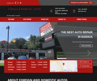 Fdautos.com(Auto Repair) Screenshot